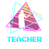 Retro Teacher Professor Teaching