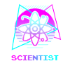 Retro Scientist Chemistry Physics Science