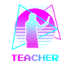 Retro Teacher Professor Teaching