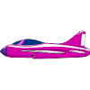 Flugzeug Pink