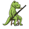 Bassoon Bassoonist Dinosaur