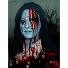 Halloween Bloodie Woman