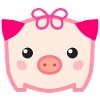 Cochon mignon Kawaii