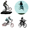 BMX Race Racing MTB Motocross
