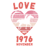 Amour équitation anniversaire novembre 1976