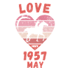 Amour équitation anniversaire mai 1957
