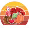 happy feeding time - Funny Turkey