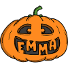 Emma Halloween Pumpkin