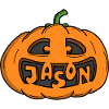Jason Halloween Pumpkin