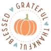 Thanksgiving Grateful Thankful Blessed