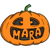 Mara Halloween Pumpkin