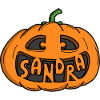 Sandra Halloween Pumpkin