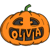 Olivia Halloween Pumpkin