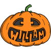 William Halloween Pumpkin