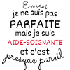 Pas Parfaite Mais Aide Soignante