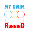Jeg tror al min svømmetræning Triathlon Swim Cycl