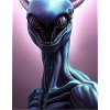 Alien effrayant