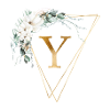 Monogramme Y personnalisable