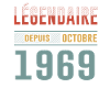 Légendaire Depuis Octobre 1969 Anniversaire