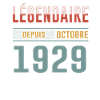 Légendaire Depuis Octobre 1929 Anniversaire