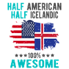 Half American Half Icelander