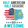 Half American Half Kazakh