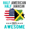 Half American Half Jamaican