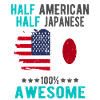 Moitié américain moitié japonais