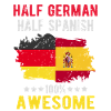 Half German half Spanish