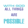 Bible God Everything Possible
