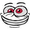 Crazy Comic Face Design