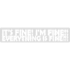 everything is fine quote