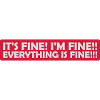 everything is fine quote
