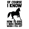Chevaux cavaliers Dicton