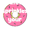 whatever sprinkles your donut