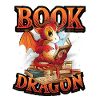 Bücherwurm, Lesebuch, Drache.