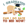 Sloth Men Women Graduation