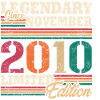 Legendary November 2010 limited edition