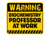 Biochemie-Professor bei der Arbeit