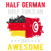 Half German half Tunisian