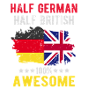 Half German Half British
