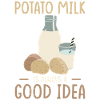 Potato milk saying