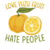 Yuzu Fruit Saying