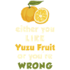 Yuzu Fruit Dicton