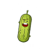 Respekter pickles Vegansk mad Funny Dill Pickle