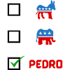 vote Pedro Napoleon funny election