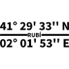 Rubí coordinates