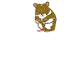 Retro Ich liebe Hamster