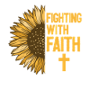 Bladder Cancer Awareness Sunflower