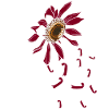 Laryngeal Cancer Awareness Sunflower